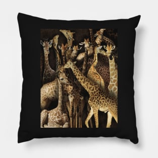 Giraffes Pillow