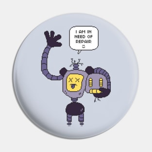 Repair Pixel Robot Pin