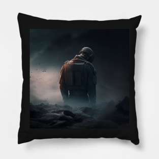 Warrior's Reflection Pillow