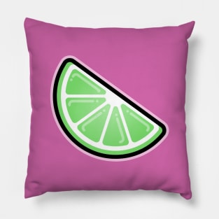 Lime Wedge Pillow