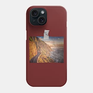 Road and sea duct tape Phone Case