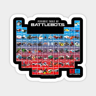 Battlebots Periodic Table Of Battlebots Magnet