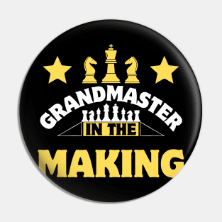 Chess - Grandmaster in the making Pin