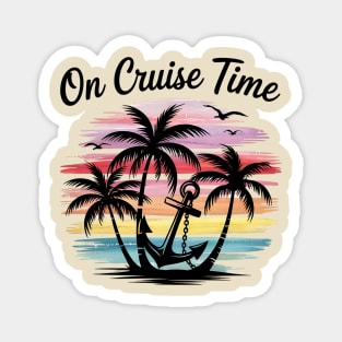 On Cruise Time Matching Vacation Design for Cruise Squad & Family Magnet