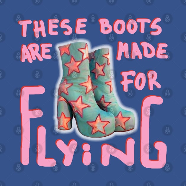 These boots are made for flying by MsGonzalez