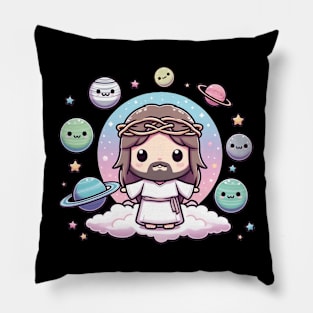 Space Jesus Pillow