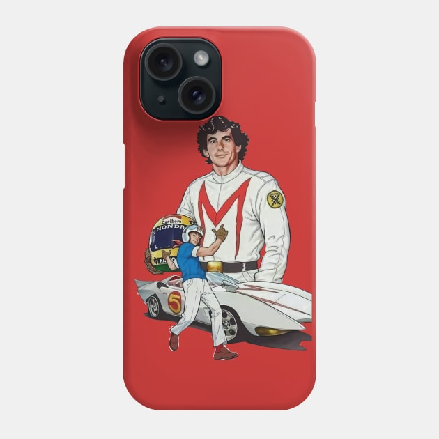 legend of speed racer Phone Case by tutuppagar