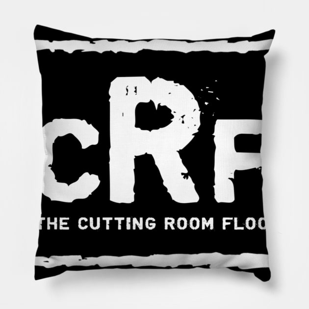 Cutting room floor Pillow by TheCuttingRoomFloor