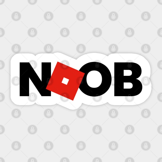 Roblox Noob - Roblox - Sticker