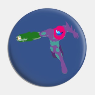 Metroid Fusion - Gravity Fusion Suit Samus Pin