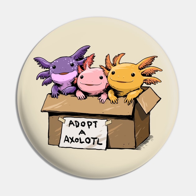 Axolotl in a Box: The Cutest Pet You'll Ever Get! Pin by GoshWow 