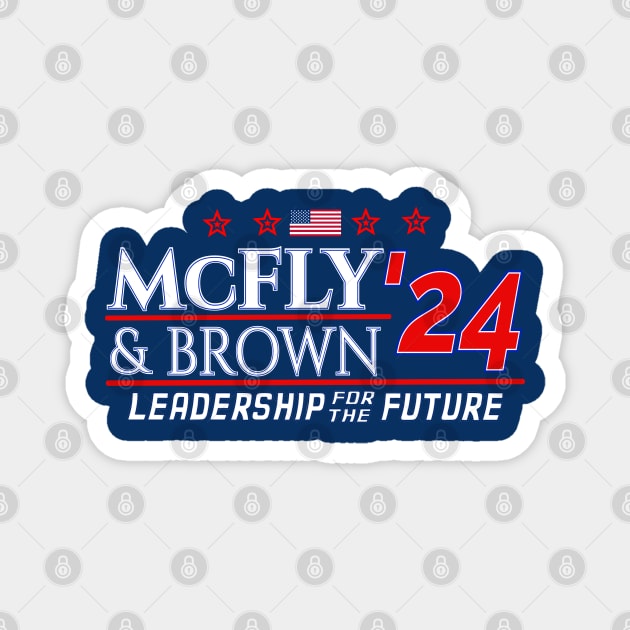 McFly and Brown 2024 Magnet by ILLannoyed 