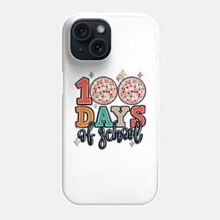 Disco Ball 100 days of school Phone Case