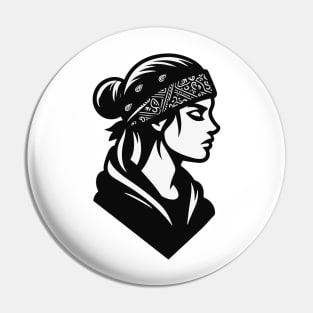 Dark Girl Pin