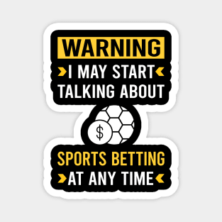 Warning Sports Betting Magnet