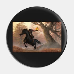 The Headless Horseman Pin