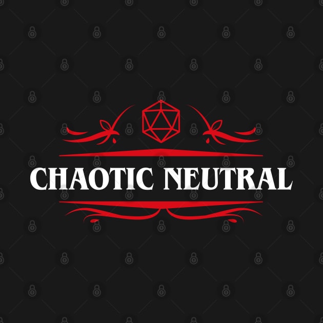 Chaotic Neutral Alignment Dungeons Crawler and Dragons Slayer by pixeptional