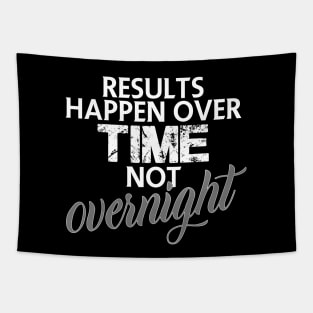 Results happen over time not overnight Tapestry