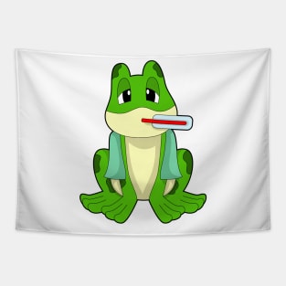 Frog Fever thermometer Tapestry