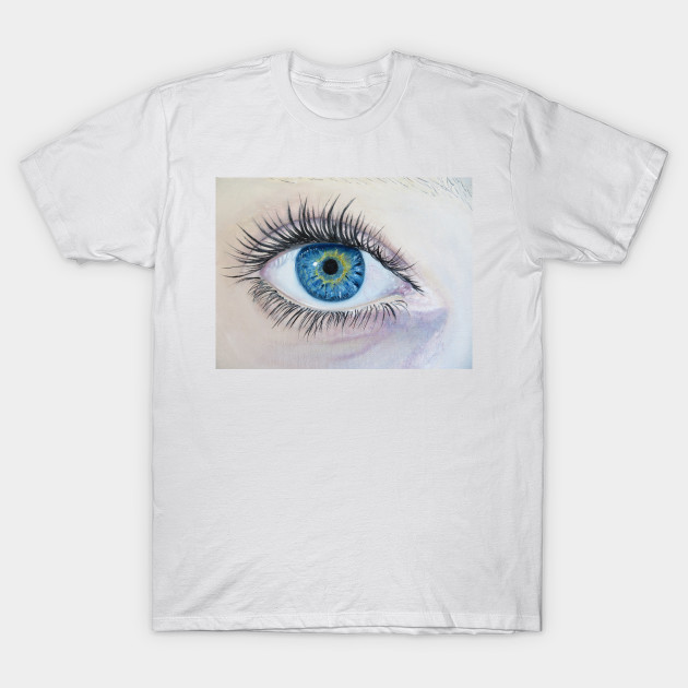 In Your Eyes Oil Painting Hyper Realism Artist T Shirt Teepublic