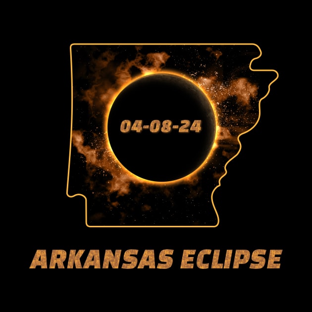 Total Solar Eclipse 2024 Arkansas by EyesArt