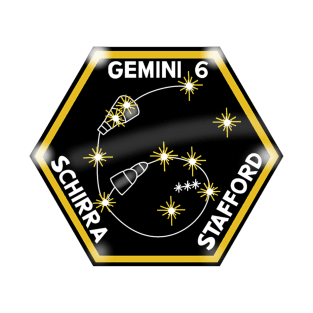 Gemini 6 Mission Patch/ArtWork T-Shirt