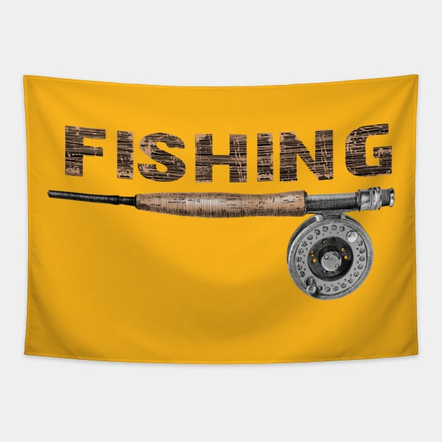 Fly fishing Tapestry by sibosssr