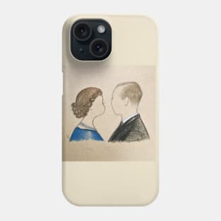 Queen Elizabeth II & Prince Philip Phone Case