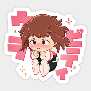 images Chibi Mha Uraraka Cute uraraka stickers teepublic