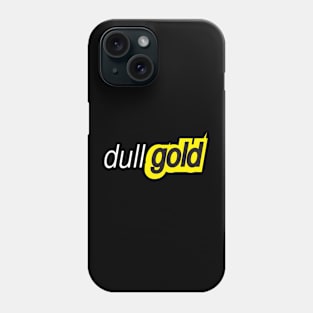 3D imagination block box dull gold Phone Case