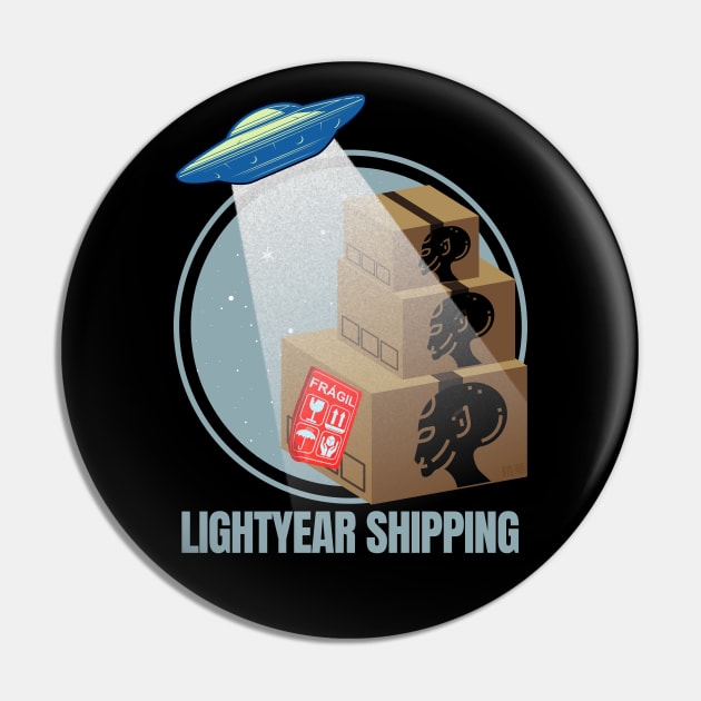 Lightyear Shipping - Funny Alien Pin by SEIKA by FP