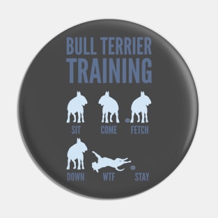 Bull Terrier Training Pin