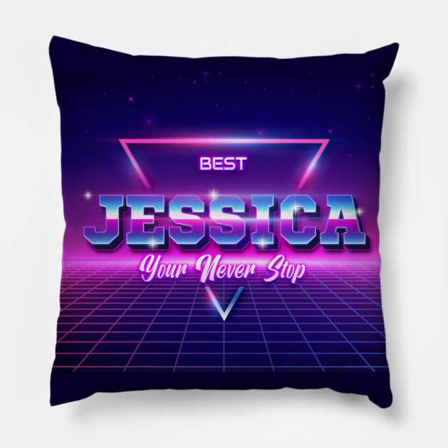 Jessica Name Pillow by Tribun Dash