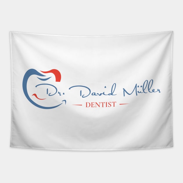 Medical Dental Logo Design. Dentist and dentistry clinic vector logo design. Dentist stomatology medical doctor Logotype concept icon. Tapestry by AlviStudio