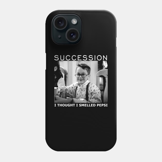 Succession Home Alone Fuller Roman Roy Parody Phone Case by PeakedNThe90s