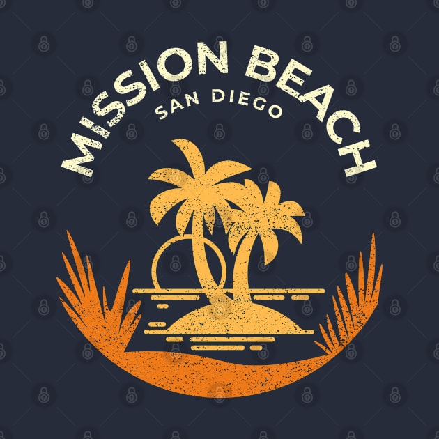 Mission Beach San Diego California Vacation Resort Vintage by Inspire Enclave