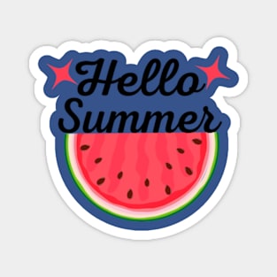 hello summer Magnet