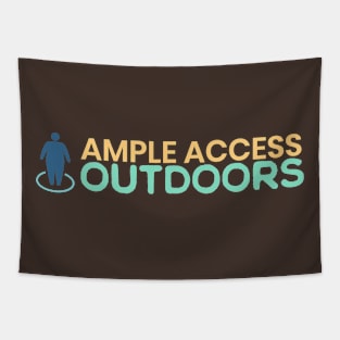 Ample Access Outdoor Seeker Design Tapestry