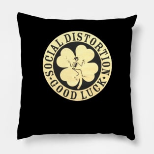 Social Distortion Good Luck Cool Pillow