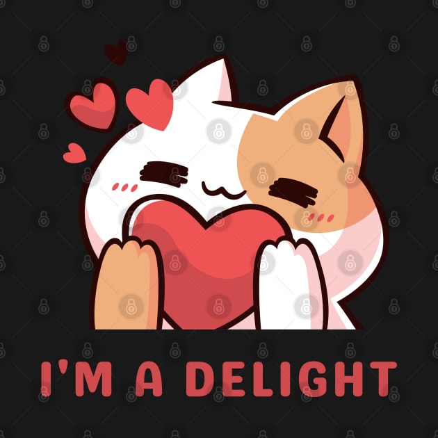 I'm a Delight: cat lover by Teebevies