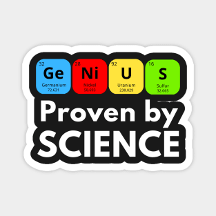 Genius - Proven By Science Magnet