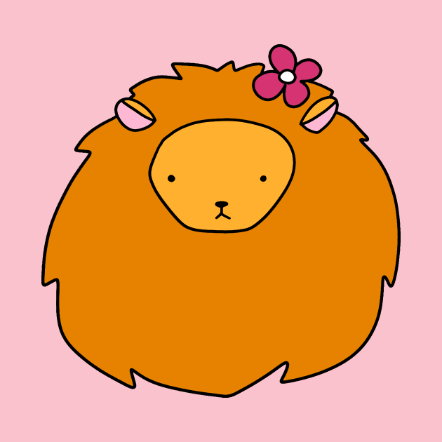 Flower Lion Face by saradaboru