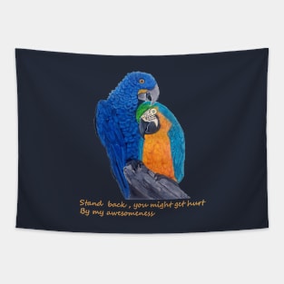 macaw Tapestry