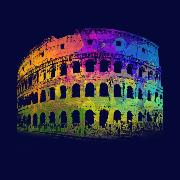The Colosseum of Rome by Seraphine