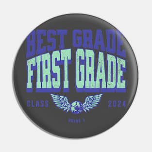 Team first grade Pin