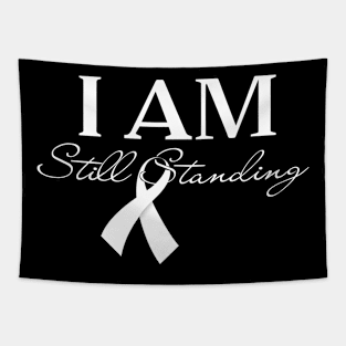 I'M STILL STANDING RIBBON ALZHEIMER AWARENESS Gift Tapestry