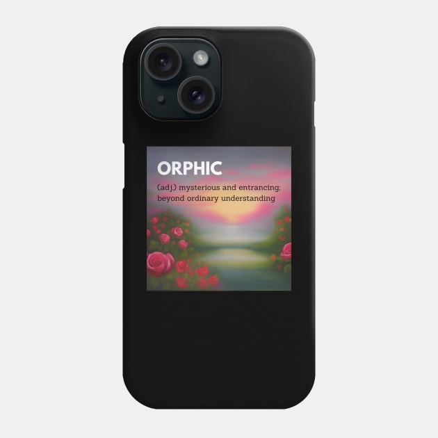 orphic mysterious beyond ordinary sticker Phone Case by FRH Design