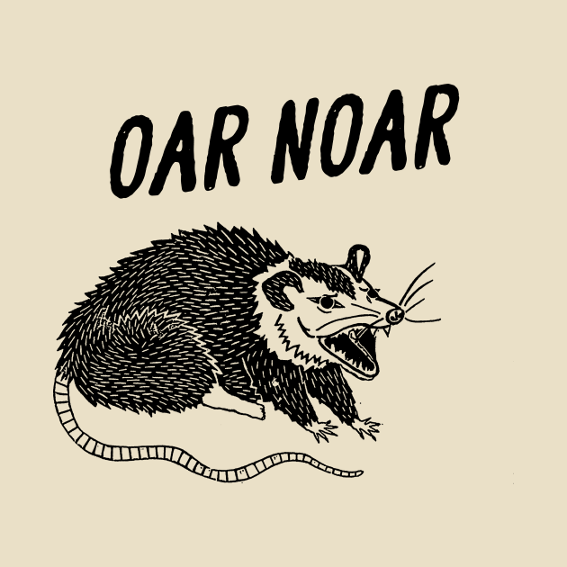 Australian Opossum Oh No, Oar Noar, Possum T Shirt, Weird Opossum T Shirt, Meme T Shirt, Trash Panda T Shirt, Unisex by CamavIngora