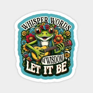 wisper words of wisdom let it be Magnet