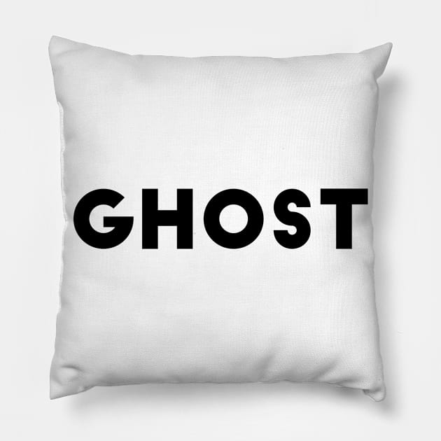 Ghost Pillow by WildSloths